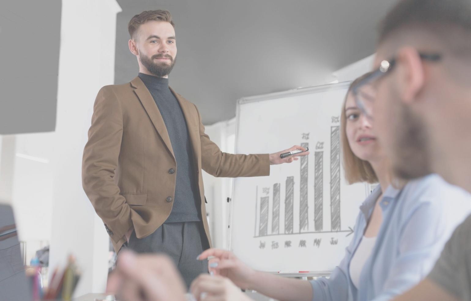 People engaged in collaborative financial planning discussion